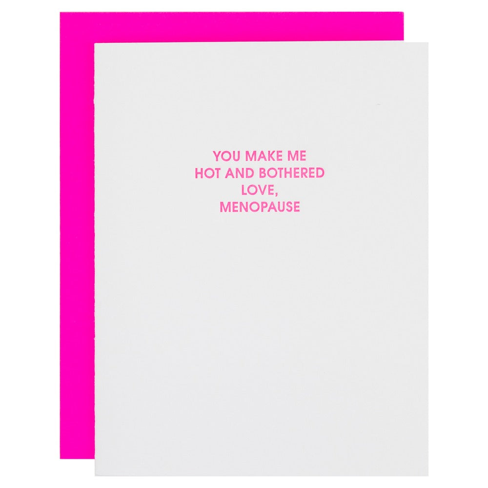 Hot and Bothered Card