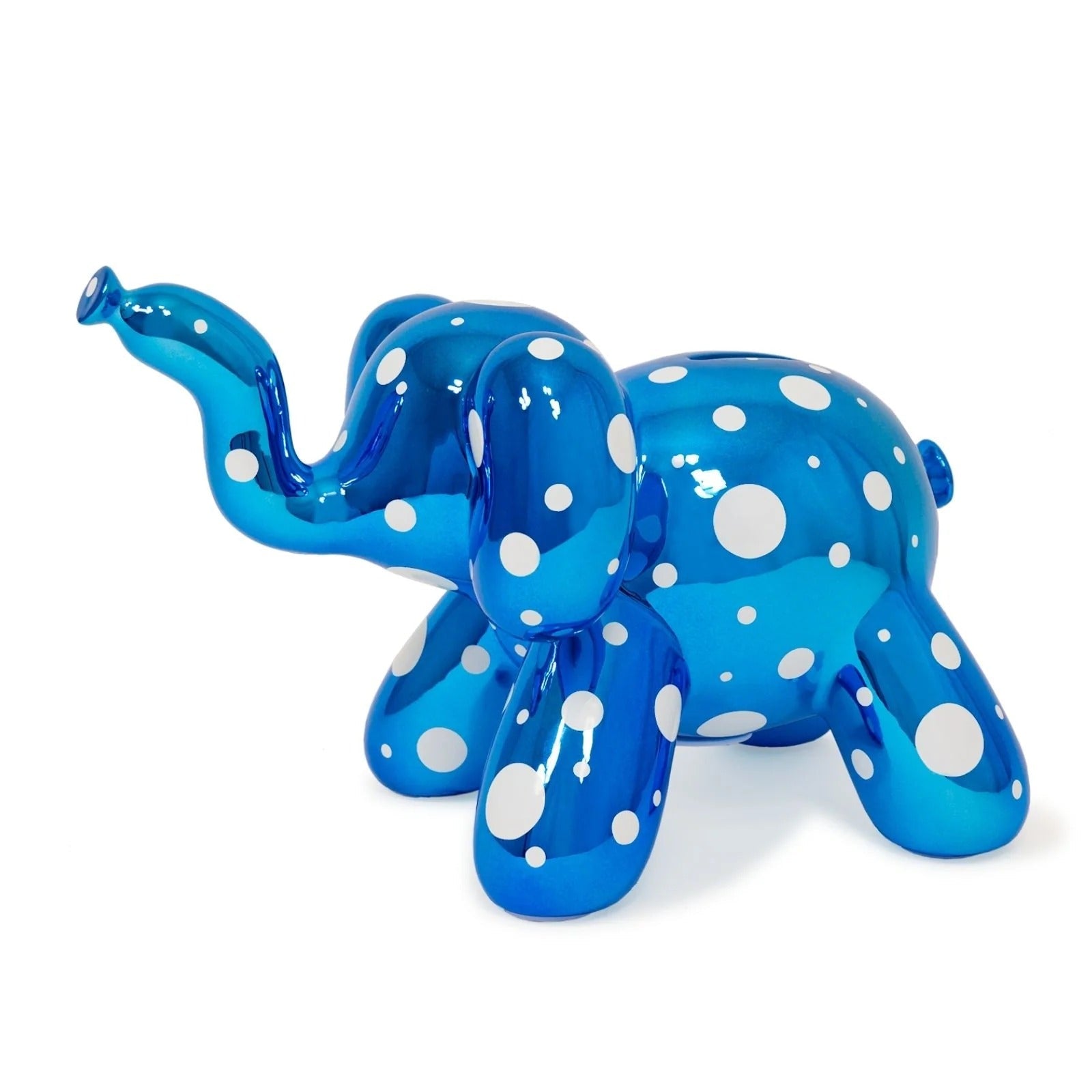 Balloon Bank Elephant Blue Dots