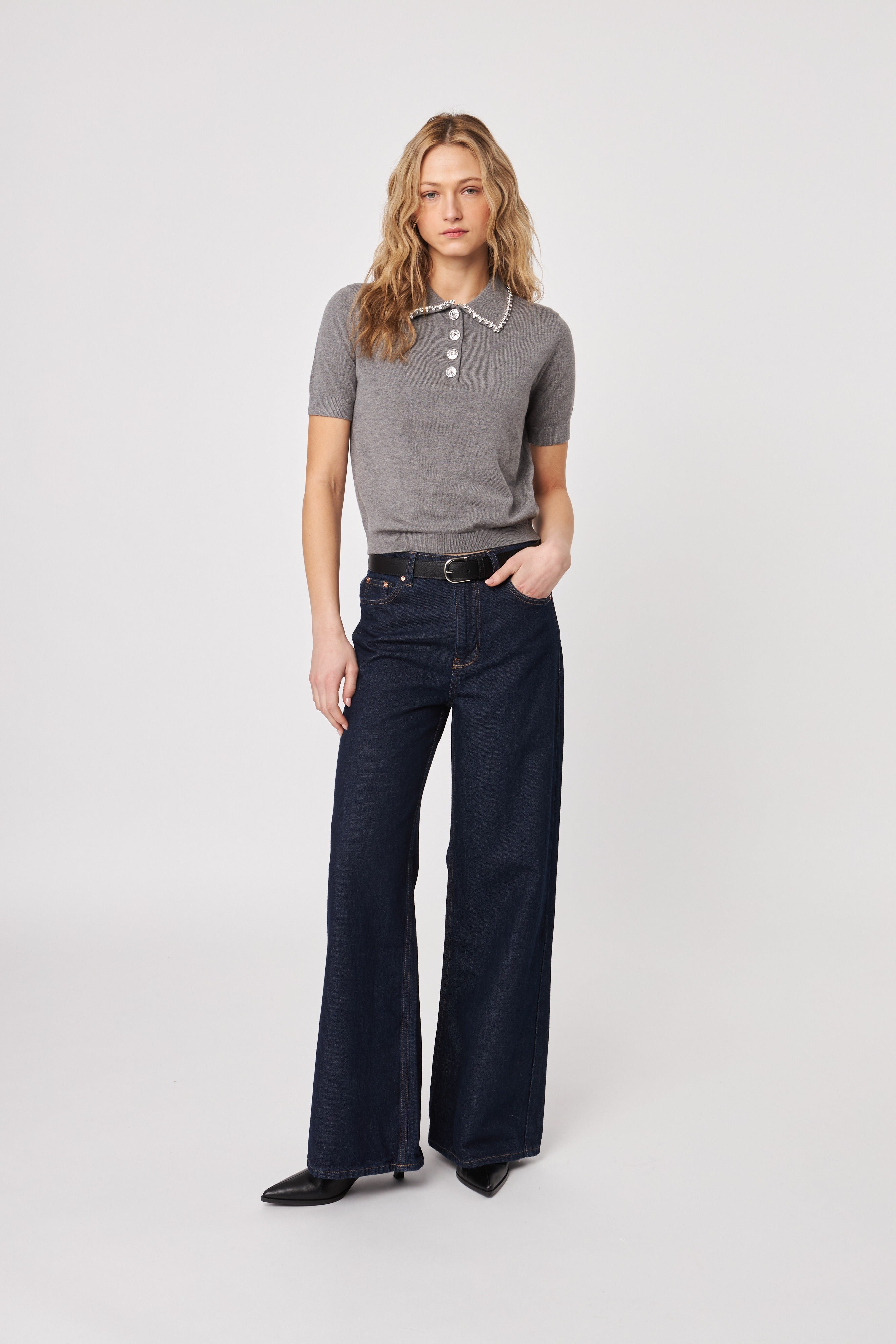 Ronan Top in Frosted Holiday