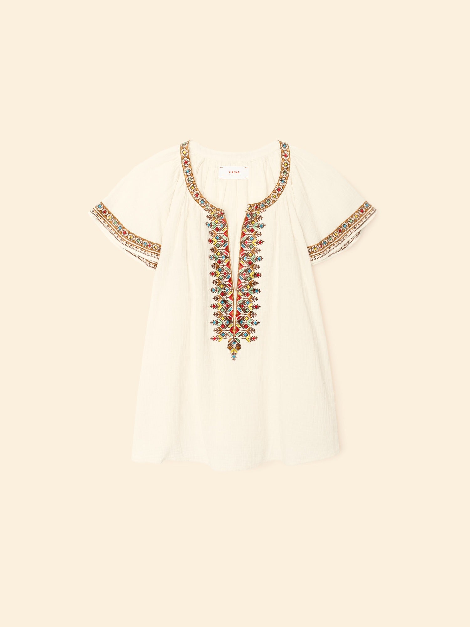 Ambry Top in Oysterette