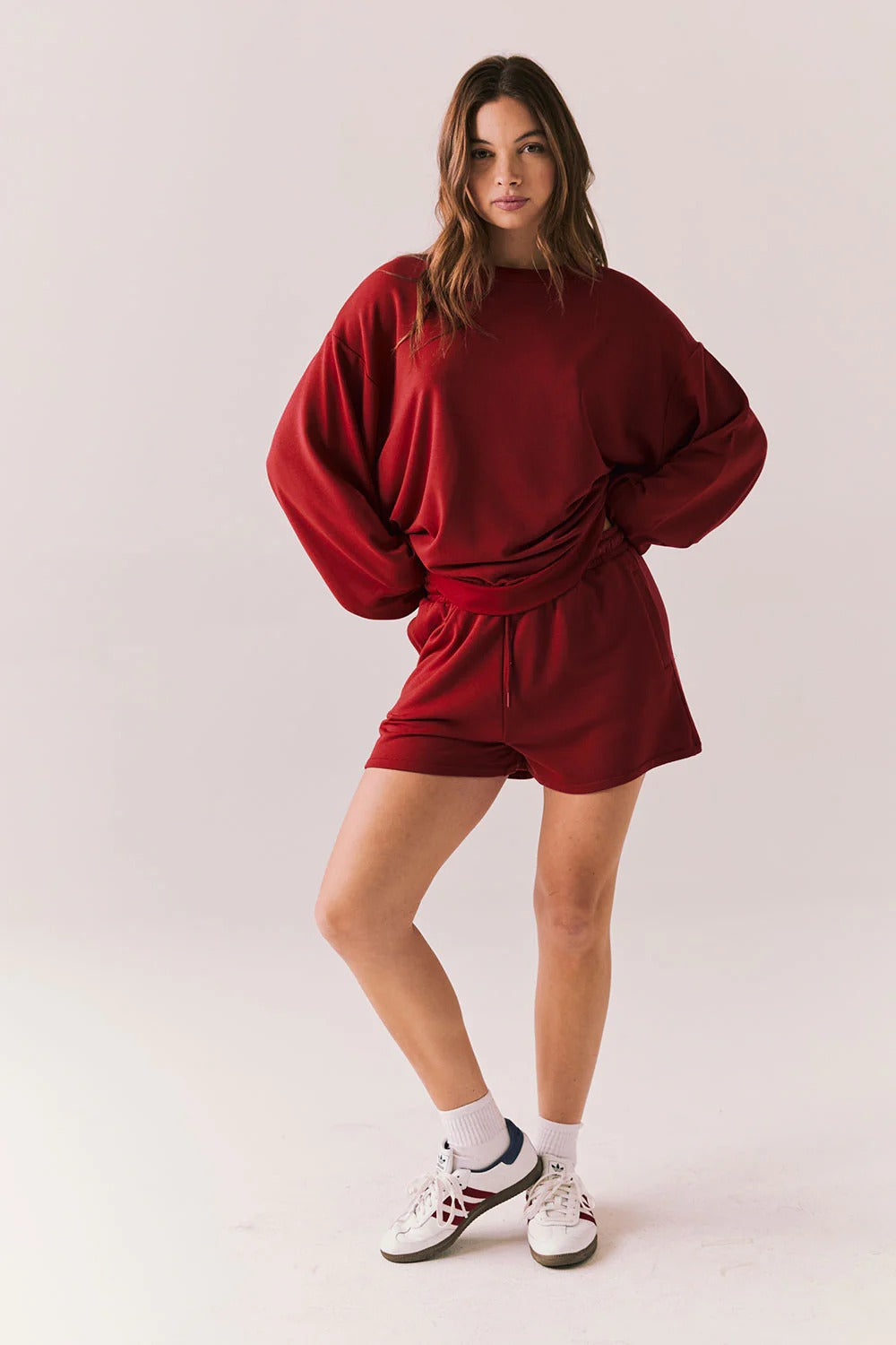 Hanover Shorts in Carmine Red