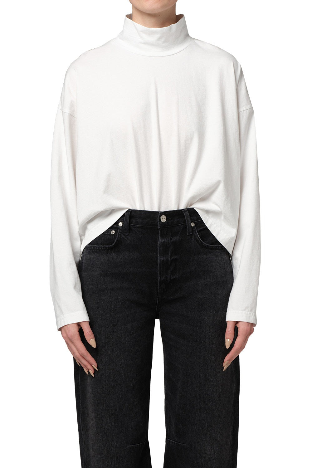 Nola Turtleneck in White