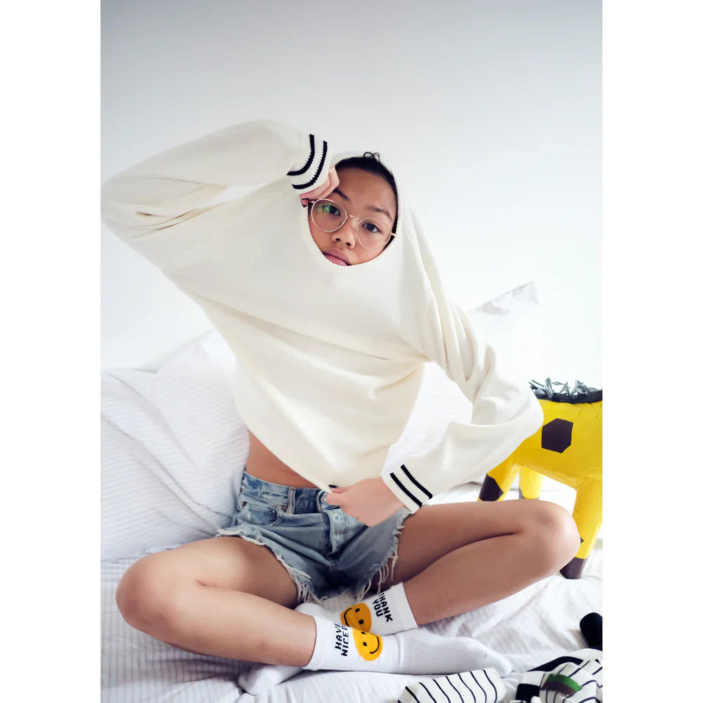 The Women's Take Out Sock in White