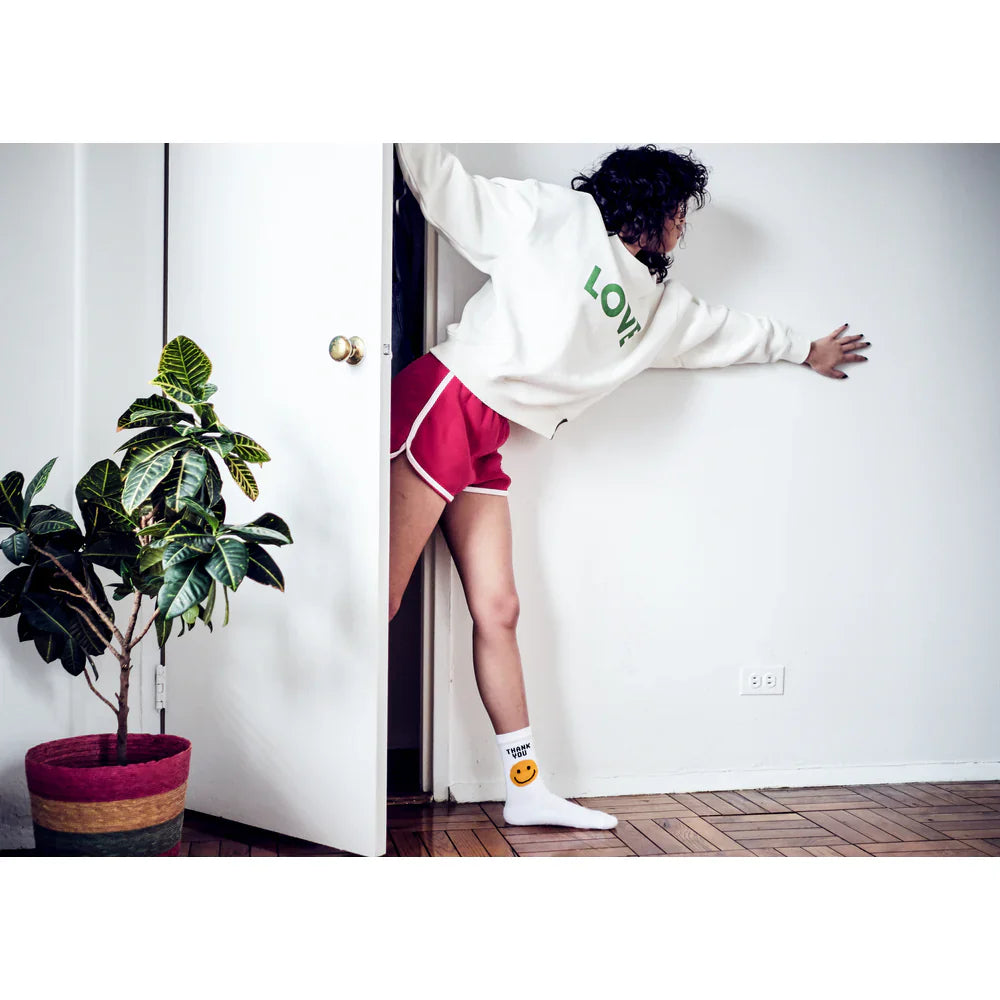The Women's Take Out Sock in White
