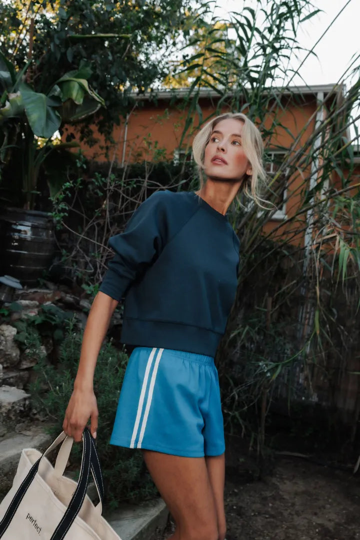 Mikayla Short in Cobalt/White