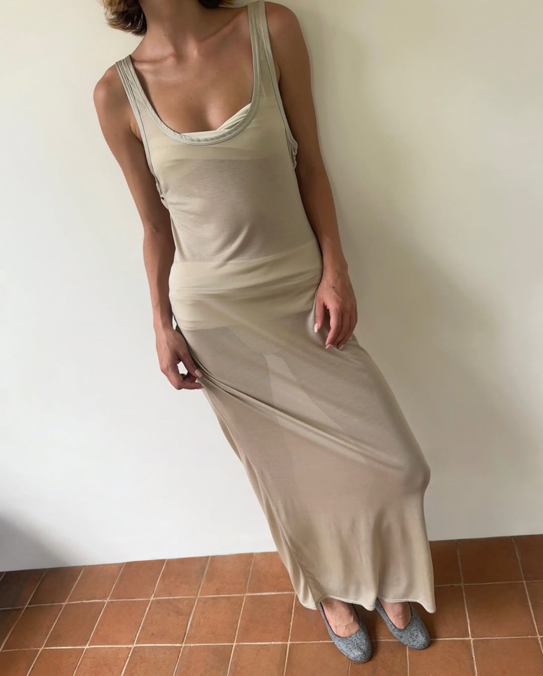Rhys Dress - Oat