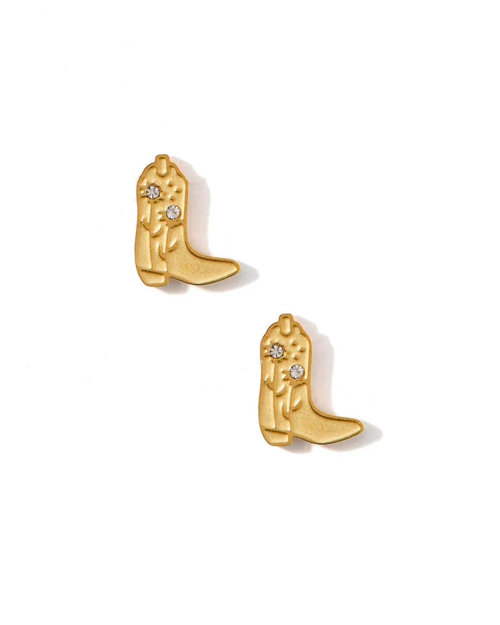 Daisy Cowgirl Boot Screwback Studs