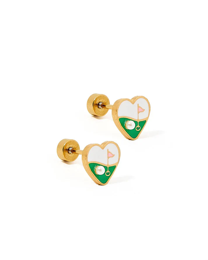 Golf Par-Tee Screwback Studs
