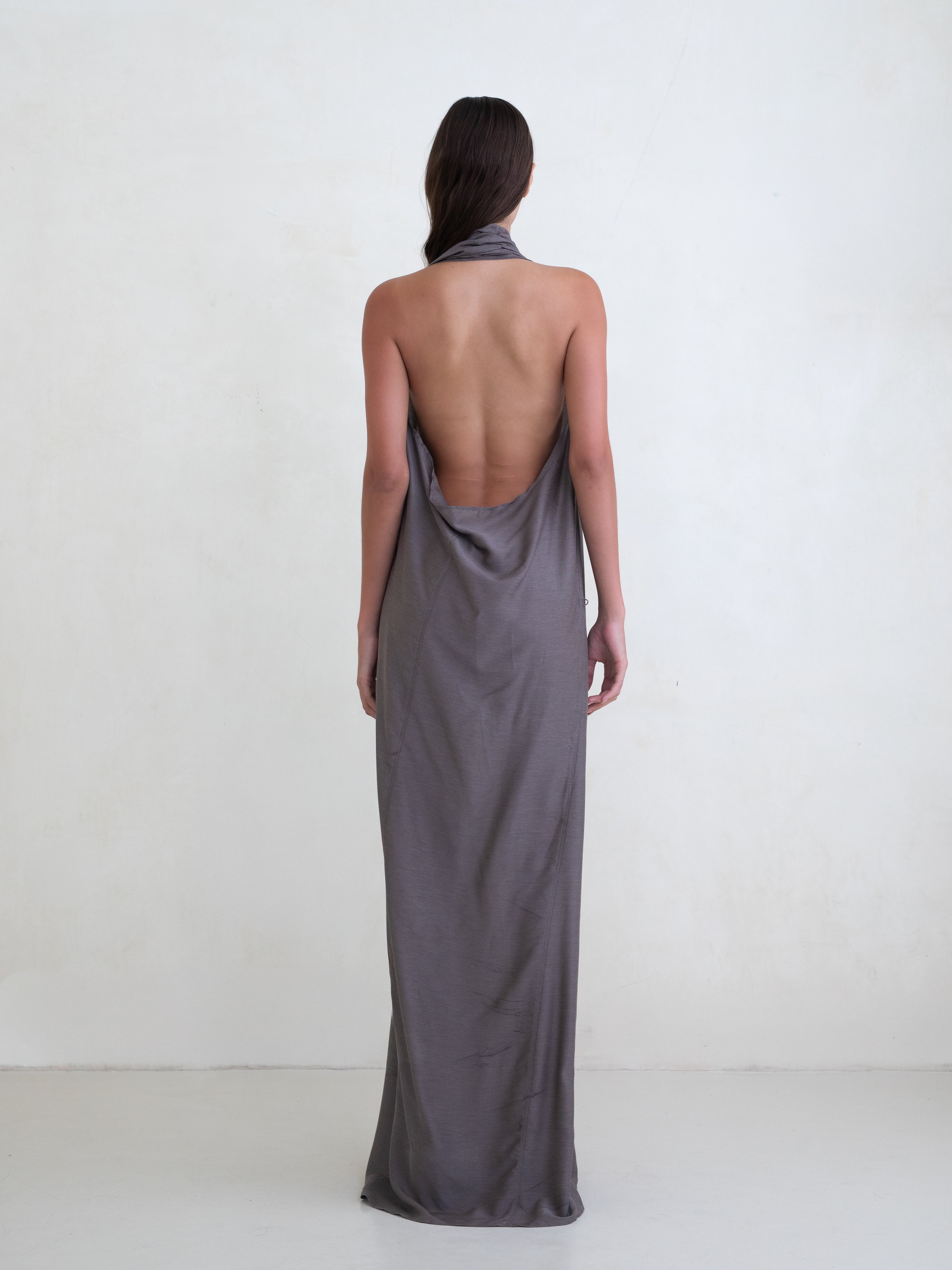 Spiral Dress - Taupe
