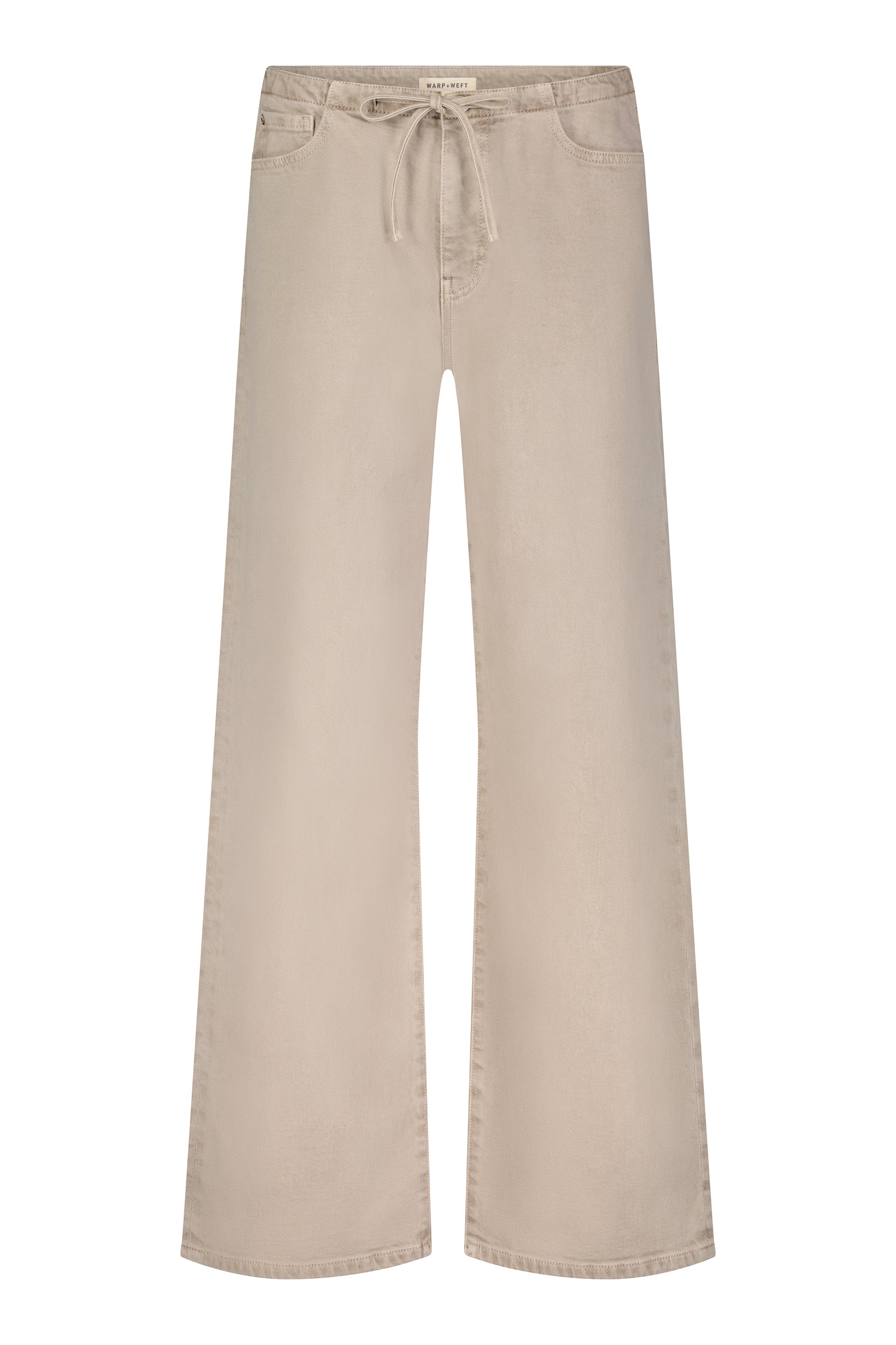 The Big Easy Pull on Wide Leg in Sand Dollar
