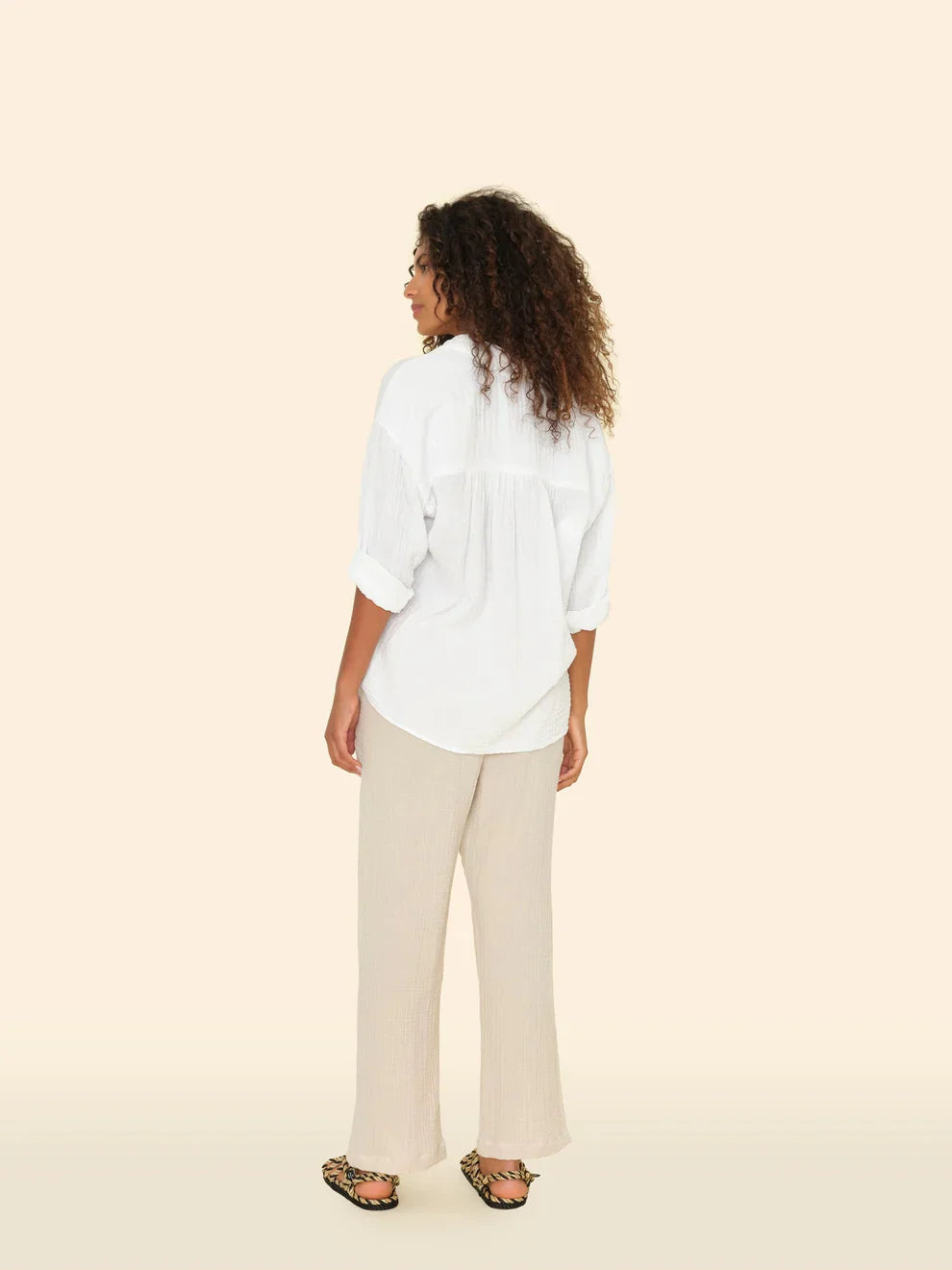 Devon Pant in Silver Slate