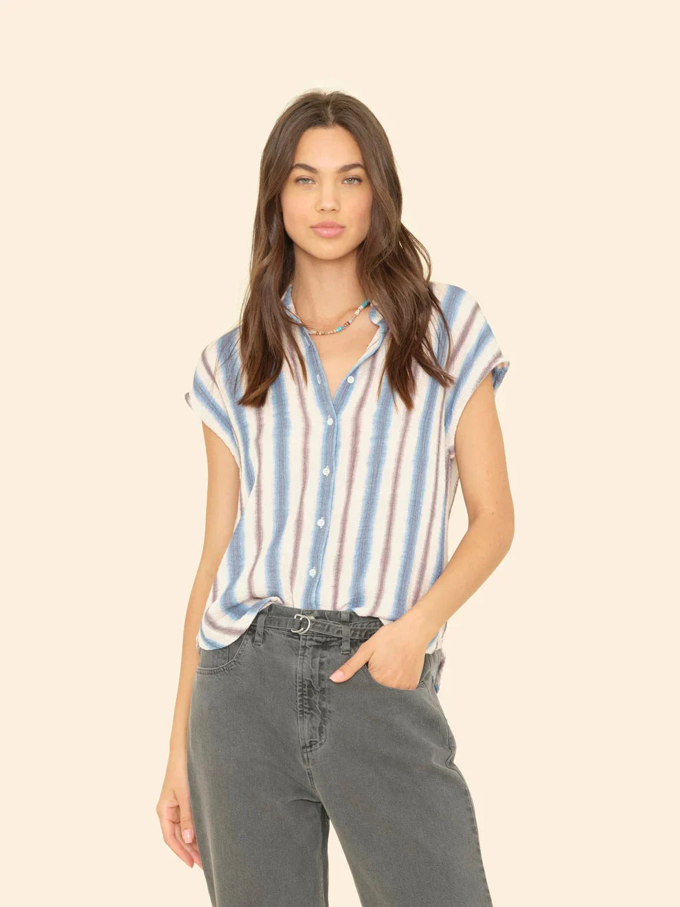Tillie Shirt in Blue Ridge
