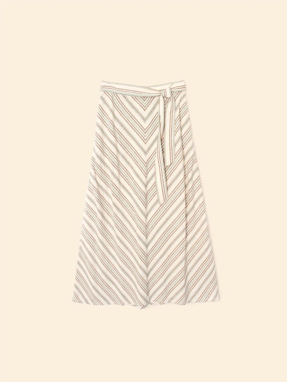 Mikayla Skirt in Ivory Sand