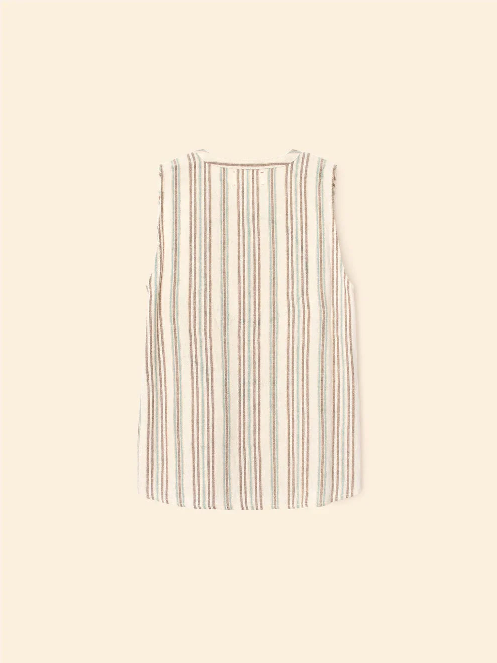 Twyla Top in Ivory Sand