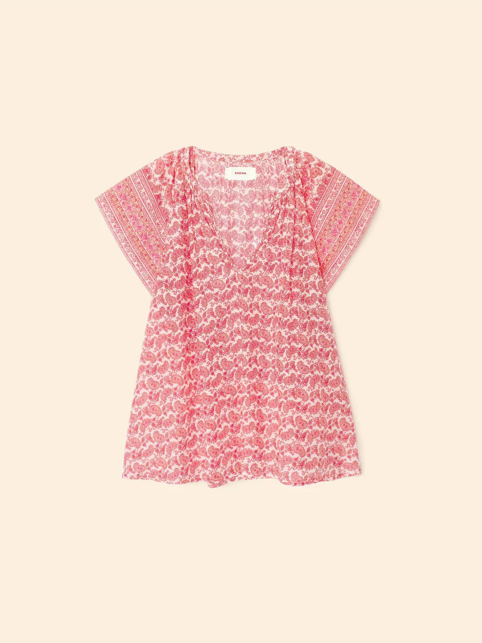Clover Top in Paloma Pink