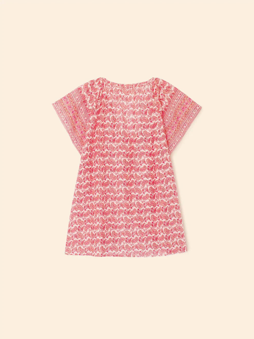 Clover Top in Paloma Pink