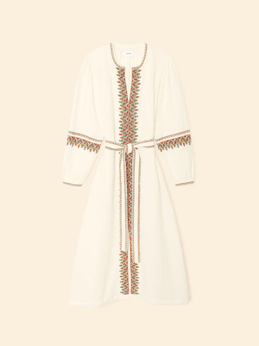 Gabriella Dress in Oysterette