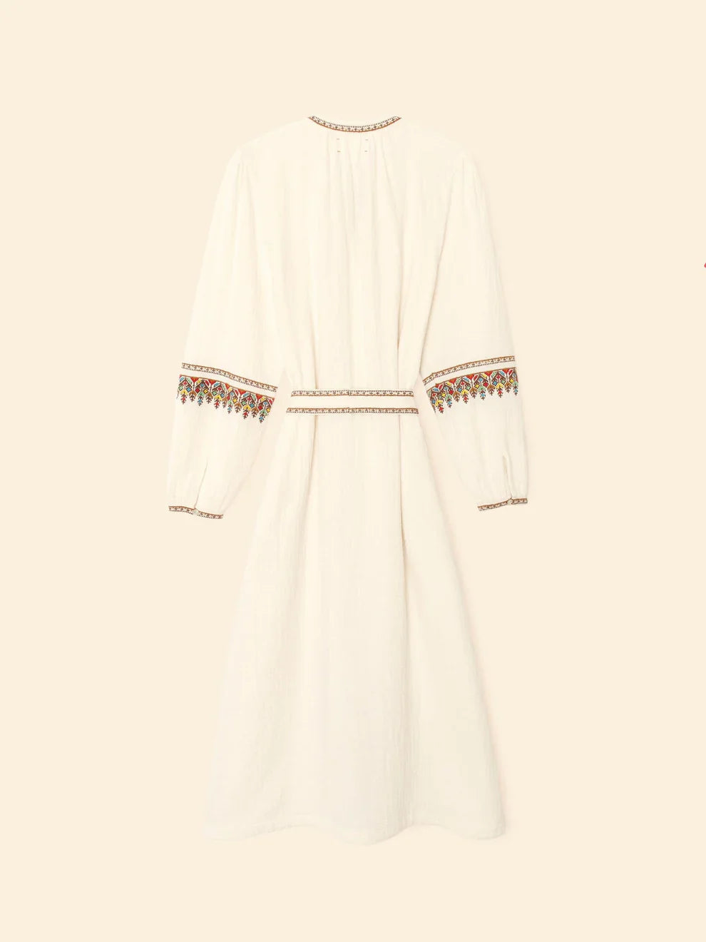 Gabriella Dress in Oysterette