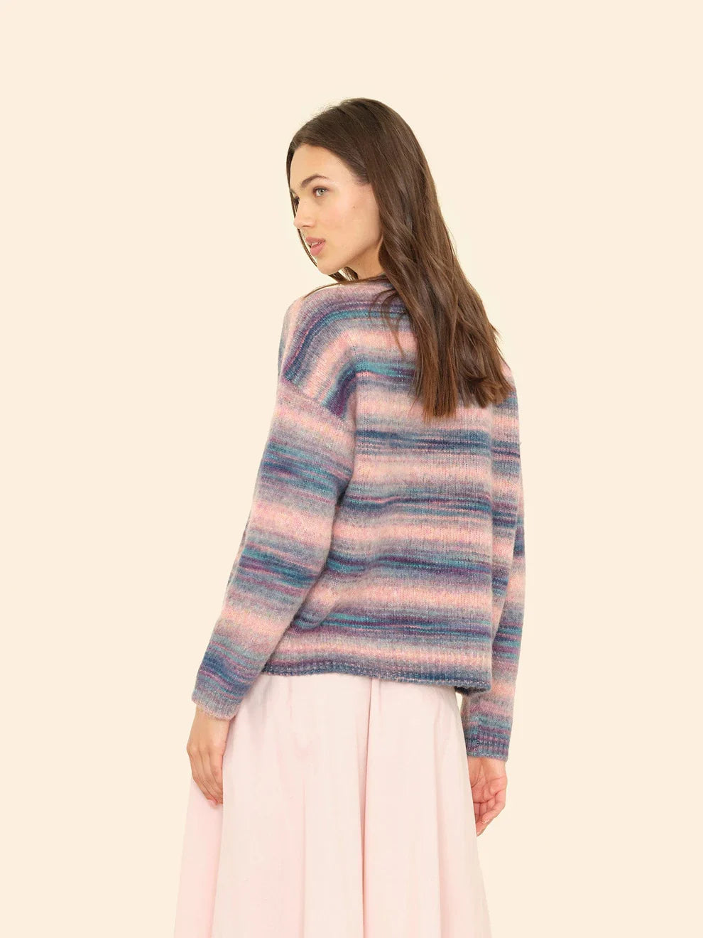 Anders Sweater in Pink Ombre