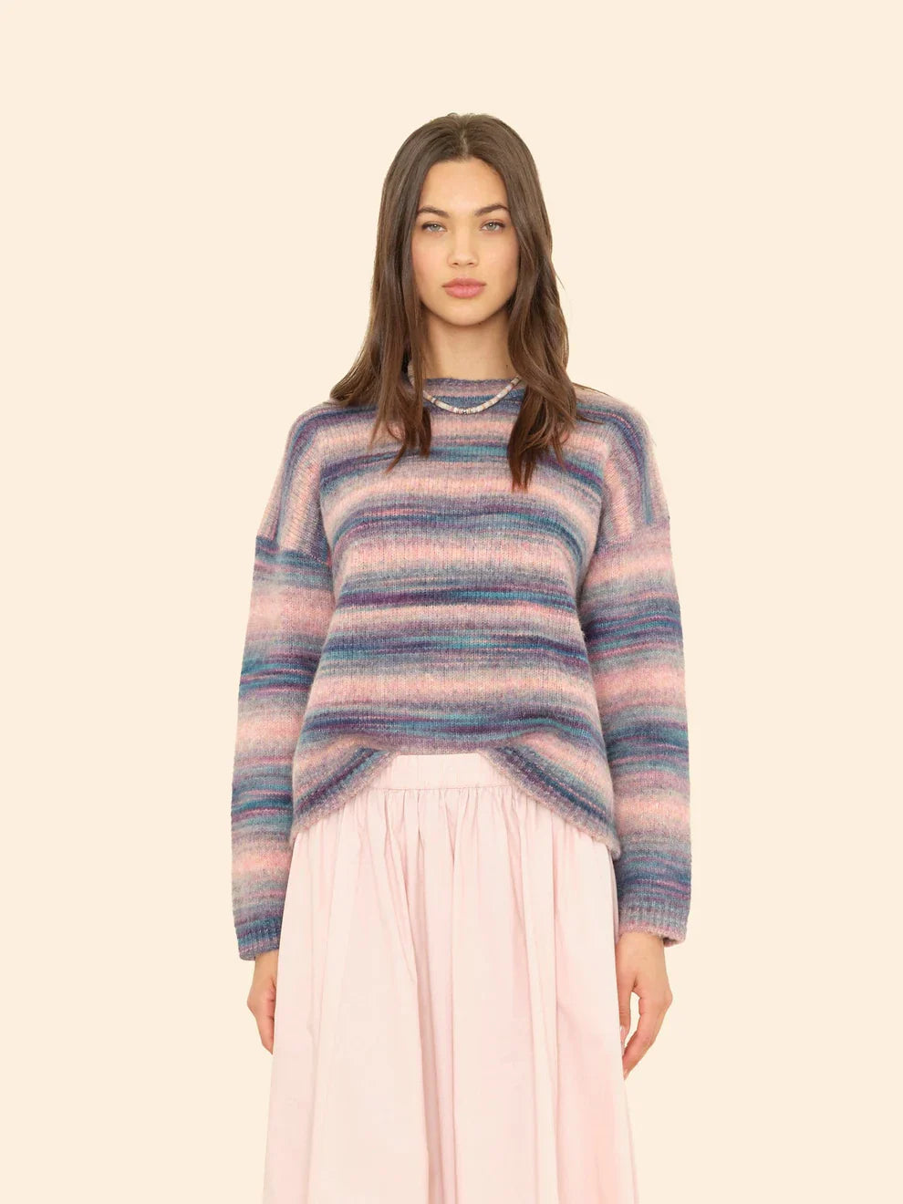 Anders Sweater in Pink Ombre