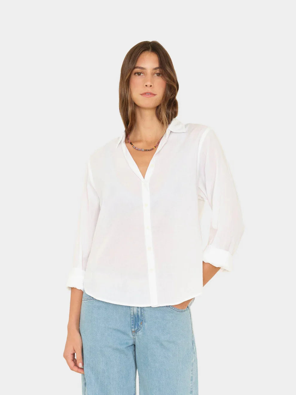 Bowie Shirt in White