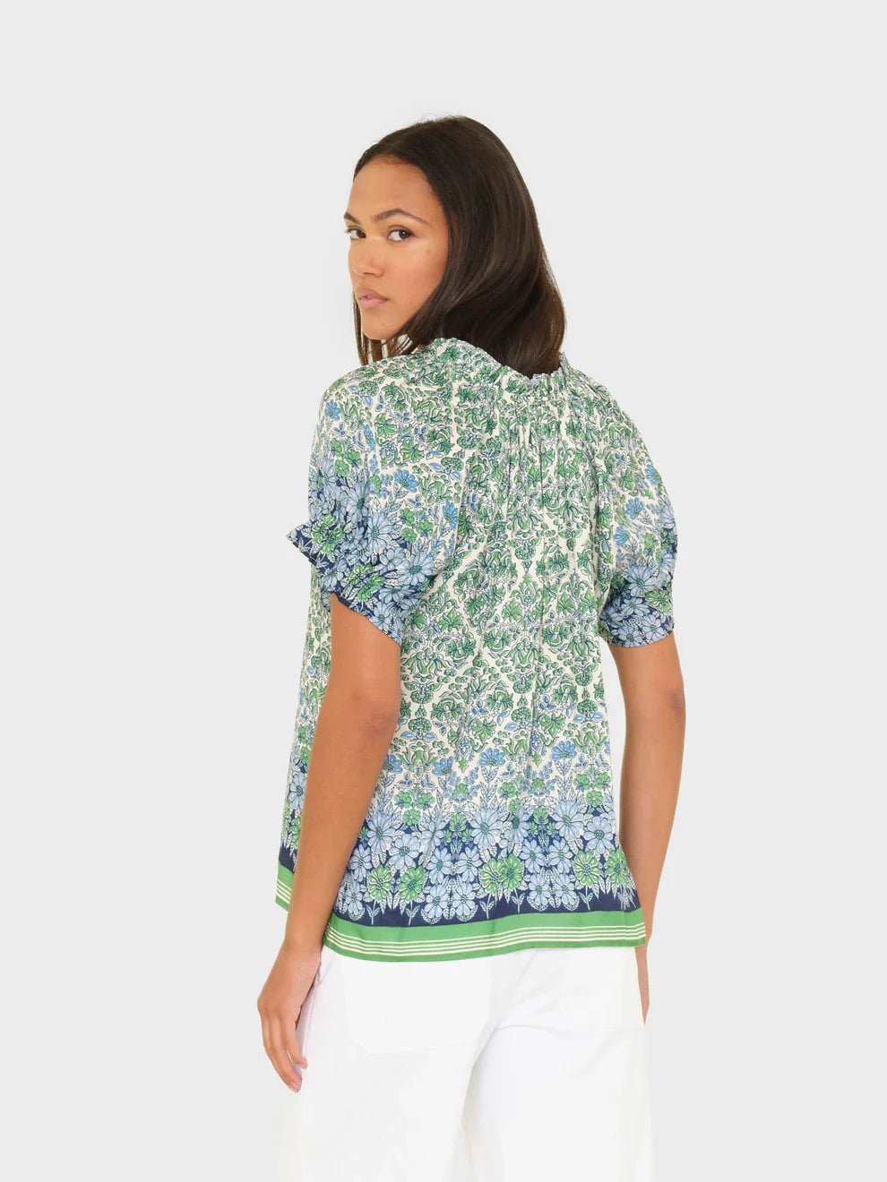 Aivy Top in Blue Mint
